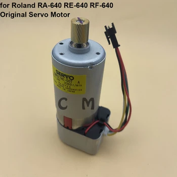1ШТ 100% Оригинальный Серводвигатель сканирования Roland RE640 для Roland RA-640 RE-640 RF-640 Двигатели Каретки принтера P/N двигателя: 6000002594