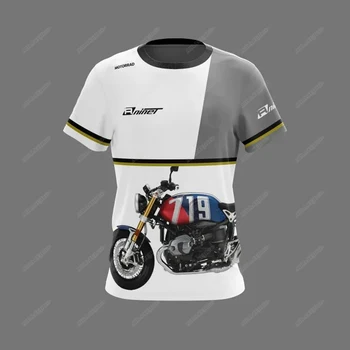 Для BMW R nineT 719 GS 40 лет, Ретро-мотоциклетные спортивные футболки, гоночные майки, быстросохнущие футболки с короткими рукавами