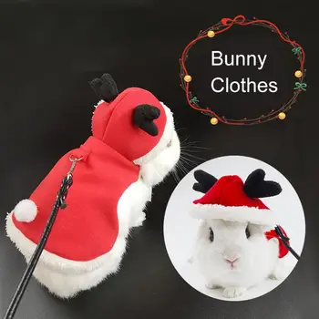 Стильная шубка для котенка, красное маленькое животное, кролик, теплый жилет, облегающая повседневная одежда для кролика для шиншиллы