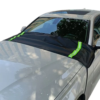 Автомобильное защитное стекло от снега и льда, солнцезащитный козырек на лобовом стекле, Передняя крышка заднего лобового стекла QW
