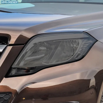 Защитная Пленка Для Автомобильных Фар С Дымчато-Черным Оттенком, Виниловая Прозрачная Наклейка TPU Для Mercedes Benz GLK Class X204 2013-2015
